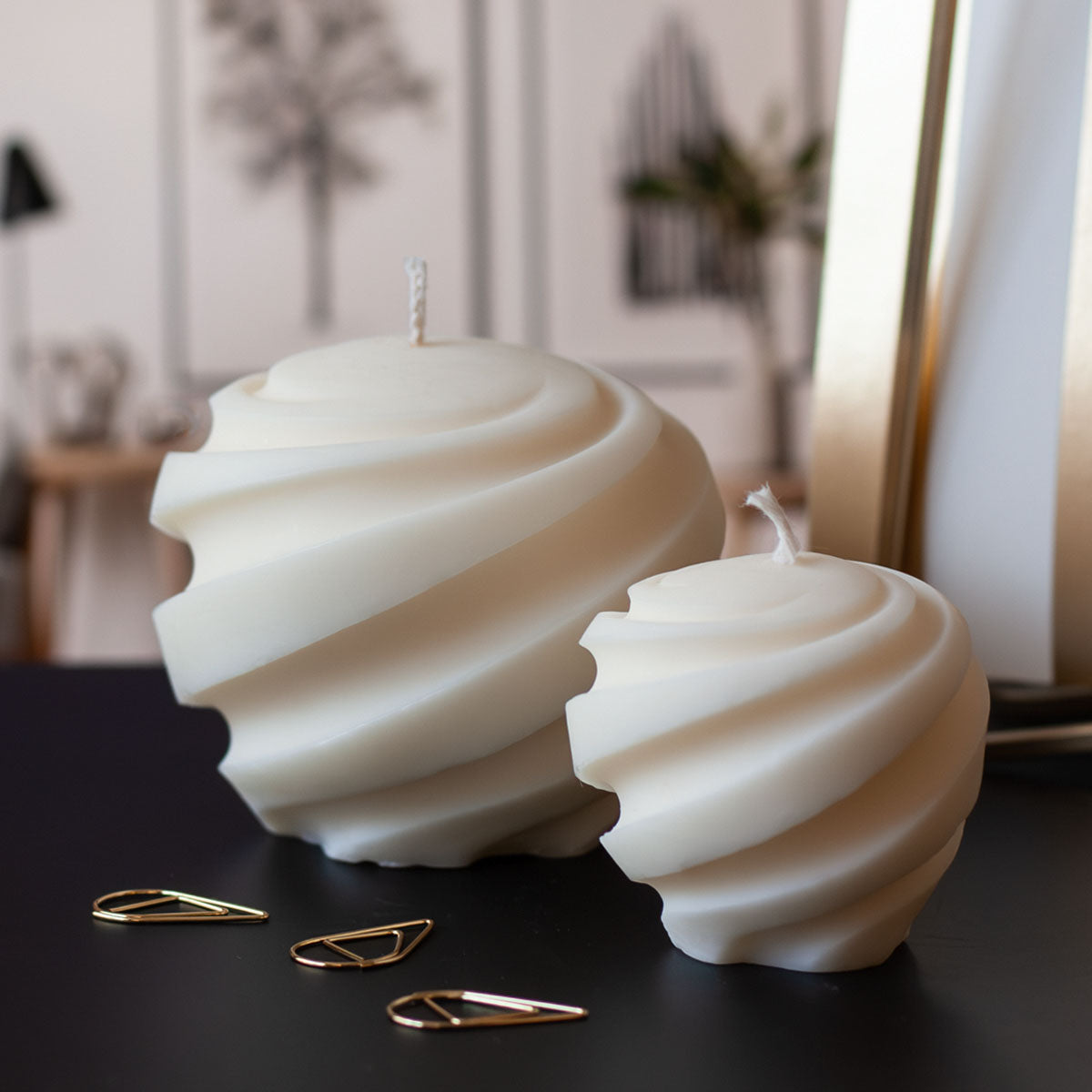 Orb Set Decorative Candles