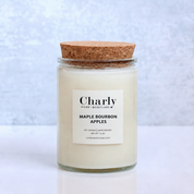 Maple Bourbon Apples Soy Candle