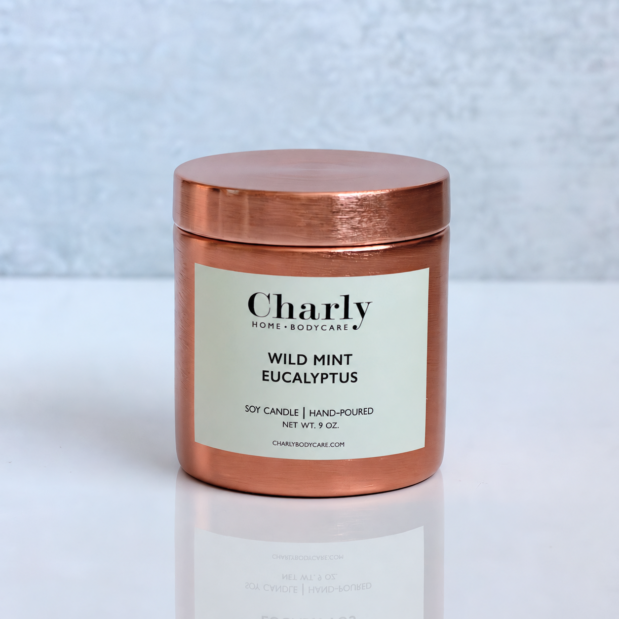 Wild Mint Eucalyptus Soy Candle Travel Tin