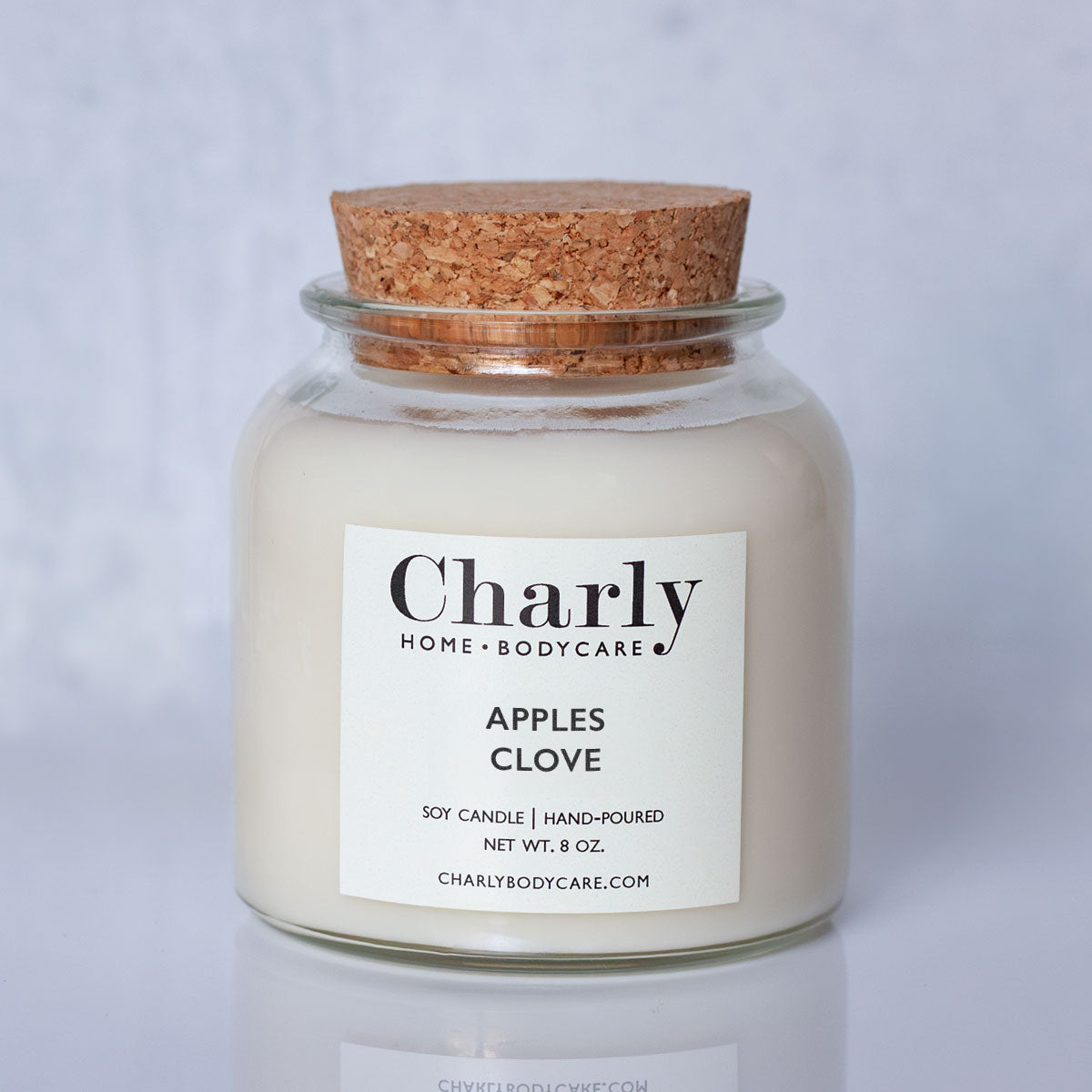 Apples & Clove Soy Candle Apothecary Jar