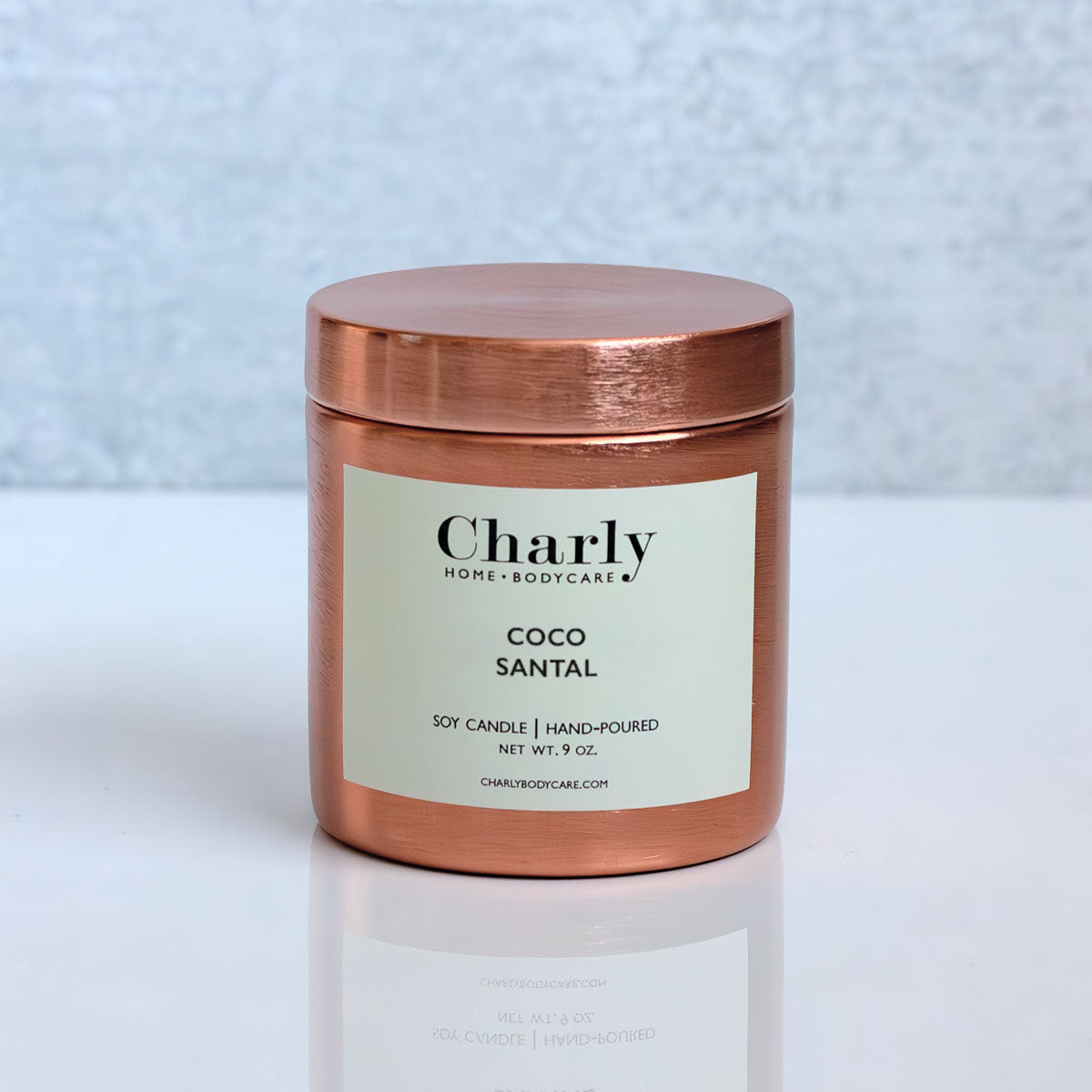 Coco Santal Soy Candle 9 oz Travel Tin