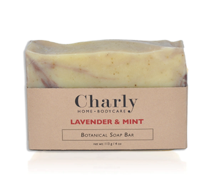 lavender mint Botanical Soap Bar