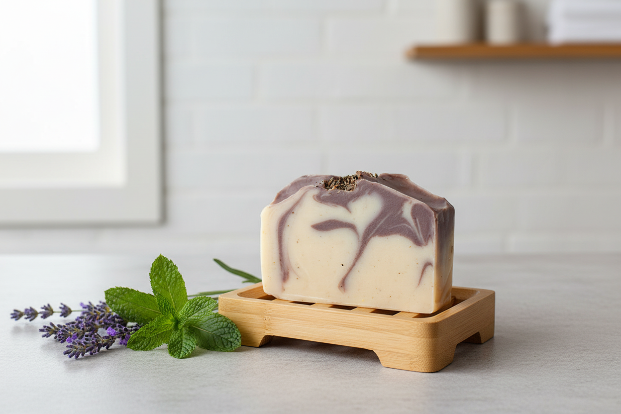 Lavender & Mint Botanical Soap Bar