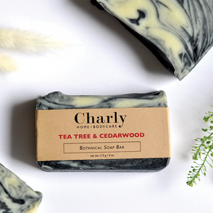 tea tree cedarwood Botanical Soap Bar