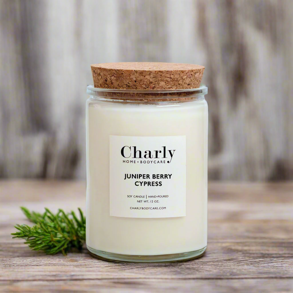 Juniper Berry Cypress Soy Candle