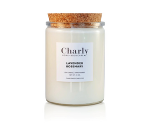lavender rosemary Soy Candle