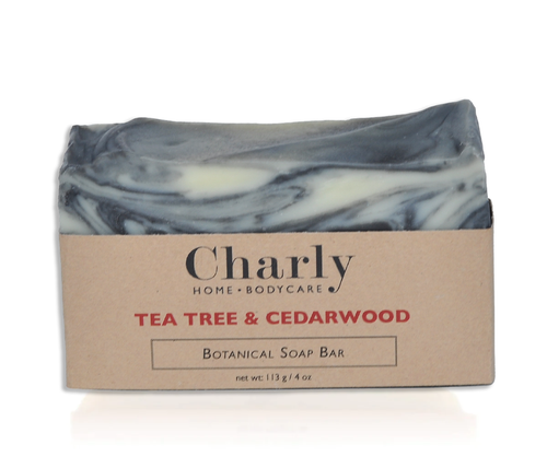 tea tree cedarwood Botanical Soap Bar